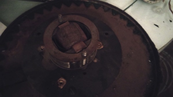 Original Installed Coil View